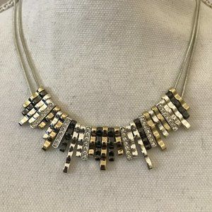 Nine West Multi-tone Metallic Necklace